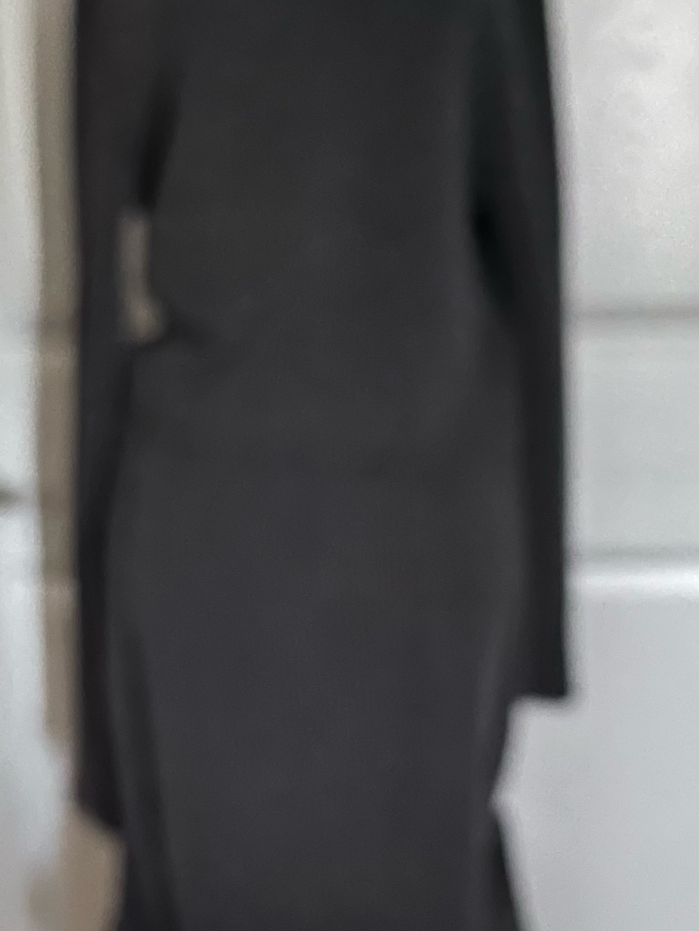 Classic Black Long-Sleeve Women’s Dress